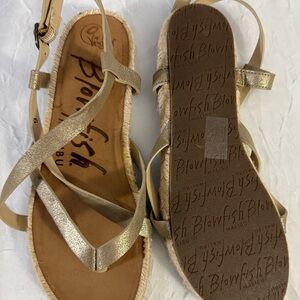 Blowfish Women's Metallic Sandals